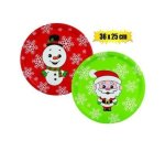 Xmas Table Decor Trays Asstd 36X25CM