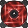 AF120 Quiet Fan With Red LED And Rubber Corners For Noise Reduction 120MM