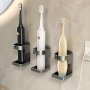 1/2/3pcs Electric Toothbrush Holder Bathroom Toothbrush Storage Rack Traceless Toothbrush Stand Rack Adapts To 90% Electric Toothbrush Bathroom Accessories Home Decor Furniture For Home