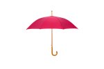 23" Wooden Shaft And Hooked Handle Umbrella