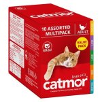 Catmor Adult Pouch Assorted Multipack 10X70GR
