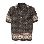 Paisley Print Flap Pocket Shirt