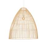 Lupo Pendant Light - Natural Woven Rattan - Large