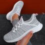 Women's Flying Woven Breathable Lace-up Casual Running Shoes Tennis Shoes