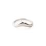 The Holly Arch Band In White Gold - Narrow
