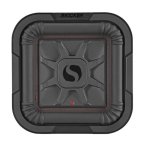 KICKER 46L7T84 L7T Slim 700 Watts 8" Dual 4-OHM Subwoofer Solo-baric