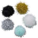 Tinsel Pom Jibbitz - Multi Osfa
