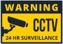 Warning Sign For Cctv