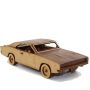 - 3D Wooden Model 3D Puzzle Dodge Charger 1968