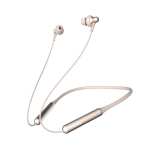 Stylish E1024BT Dual Driver Bluetooth In-ear Headphones - Gold