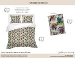 Kids Duvet Set Superhero Pattern