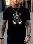 Cool Bear Creative Print Summer Casual T-Shirt Short Sleeve For Men Sporty Leisure Style Fashion Crew Neck Top For Daily Wear