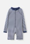 Cotton On Felix Long Sleeve All In One - In The Navy vanilla Stripe