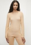 Jockey Thermalux Long Sleeve Top - Powder Beige