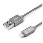 Cirago Lightning Braided Cable 6ft in Grey