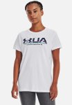 Under Armour Ua Vintage Performance Short Sleeve - White sonar Blue