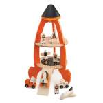 Wooden Toy Cosmic Rocket Set