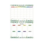Magnetic Monthly Calendar And Weekly Note Taking Planner Flowering Fest