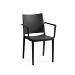 Armchair Mosk Black Tensai