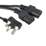 Power Cable - Splitter 2 Way 1.7 M