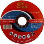 Tork Craft Cutting Disc Metal & S steel 115X2.5X22.22MM