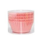 Pink Cupcake Casings Pvc Pack Of 80