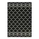 Lattice Black Rug - 3.4M X 2.4M