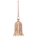 Bell Scalloped Golden 32CM