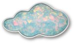 Opalescent Meta Cloud Jibbitz - Multi Osfa
