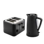 Swan Kettle And 4 Slice Toaster Pack - Stealth Black