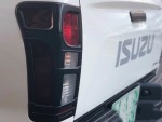 Isuzu 2013 D-max Matt Black Tail Light Covers