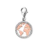 Engelsrufer 2 Tone Cz World Charm