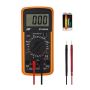 Electronic Multimeter Voltage Tester With Test Probes & 9V E-block Battery