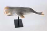 Medium Grey Whale On Stand – 22X49CM