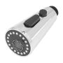 Faucet Spray Head G1/2 Brushed Nickel 3 Modes Rustproof