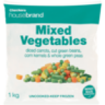 Mixed Frozen Vegetables 900G