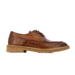Woven Lace-ups -brown