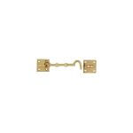 150MM Cabin Hooks Brass Plated