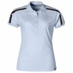 Ladies Trinity Golf Shirt Light Blue