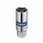 Socket Spark Plug Magnetic 3 8" X 21MM 6PT