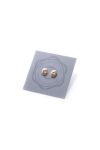 Scarab Earring Studs Gold Plated