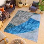 Smte 200CM X 150CM Modern Printed 3D Geometric Design Rug 55 With Keychain