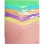 A4 Pastel Document Wallet Colour May Vary