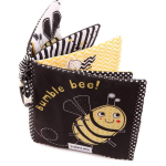 Premium Soft Baby Book - Bumble Bee