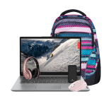 Lenovo Intel Celeron 156" Fhd 8GB 256GB Pcie Nvme SSD WIN11H Bag+mouse+headphone+powerbank Pink