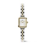Quadro MINI Arch 3-LINK Two Tone Gold Watch