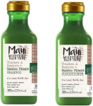 Maui Moisture Thickening & Repairing + Bamboo Strengthening Shampoo And Conditioner Combo Softens Natural Hair And Renews Weak H