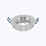 Downlighter R214 Silver Anti Glare 80MM