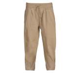 Drawstring Dart Balloon Pants - Mushroom XL