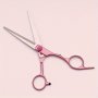 1PC Professional Hair Cutting Scissors For Women Men And Kids - Texturizing Shears For Normal Hair With Relaxed Texture Ambidextrous Fragrance-free Ideal For Hairdressing